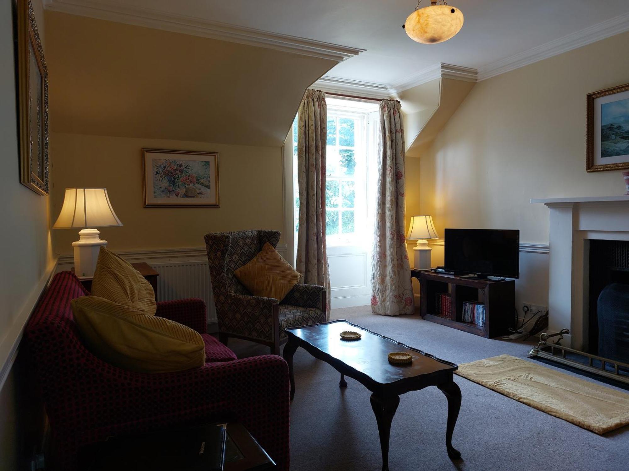 Upper West Wing Flat - Tarvit Lägenhet Cupar Exteriör bild